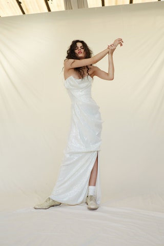 Delicate Drape Dress.