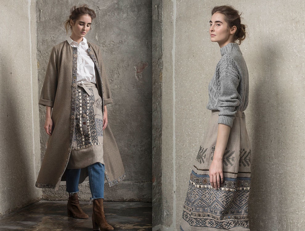 Levadnaja Details модели от дизайнера Светланы Левадной с ручной вышивкой | Vogue