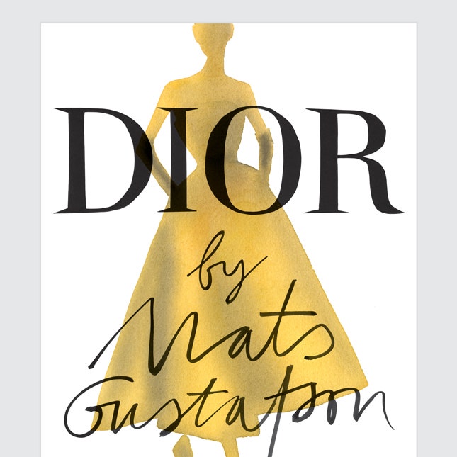 Культовые наряды Dior в акварели в новом альбоме Rizzoli