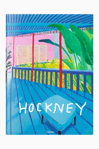 Невероятно большая книга с работами автора «Большого всплеска». David Hockney. A Bigger Book 1750 taschen.com.