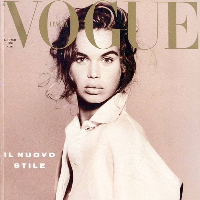 Главные обложки итальянского Vogue Франки Соццани