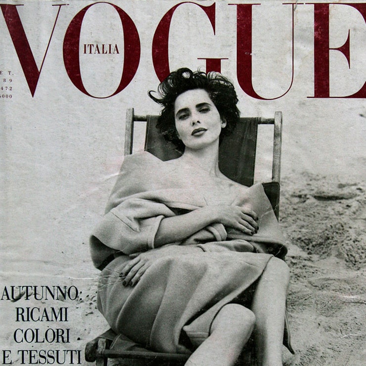 Главные обложки итальянского Vogue Франки Соццани