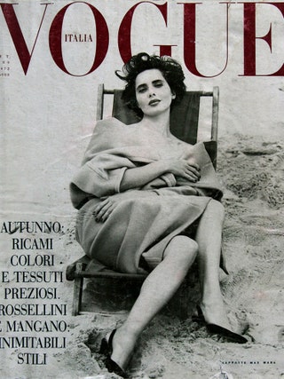 Vogue Италия 1989.