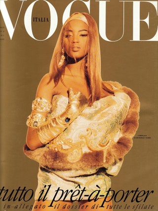 Vogue Италия 1990.