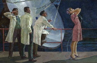 Владимир Нестеров «Земля слушает» 1965.