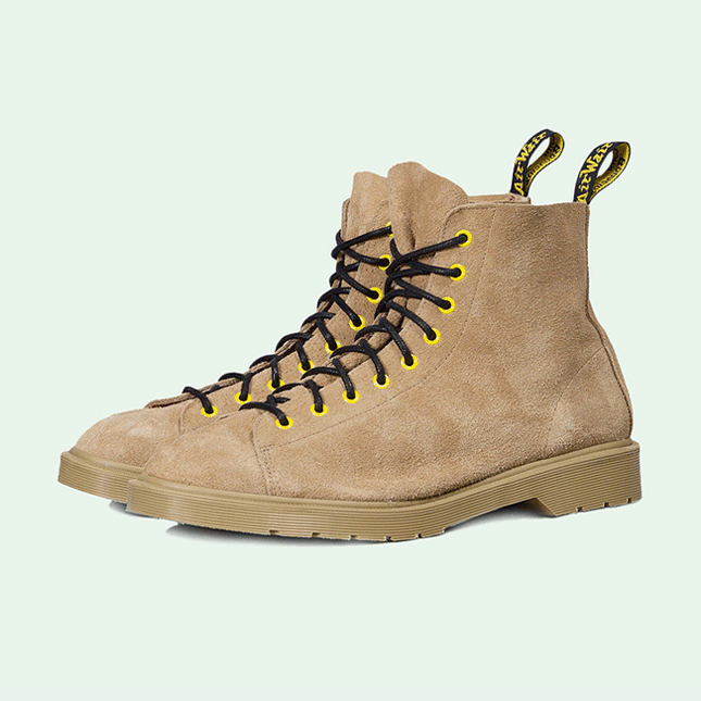 Ботинки OffWhite x Dr. Martens от Вирджила Абло обувь на основе Talib Boot и Les Boot | Vogue