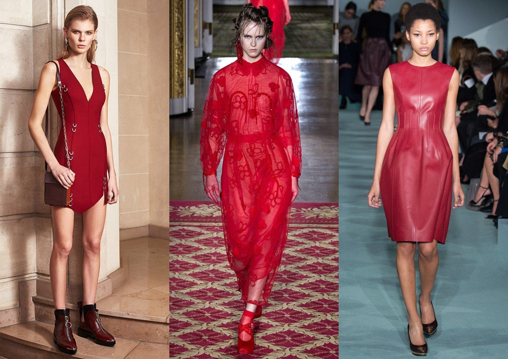 Одежда обувь и аксессуары красного цвета в новых коллекциях на aizel.ru | Vogue