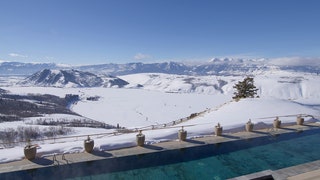 Отели лучших горнолыжных курортов Amangani в Йеллоустоуне LApoge Courchevel в Куршевеле | Vogue