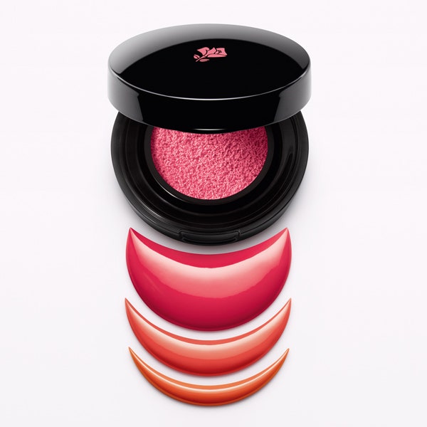 Яркая палитра румян в кушонах Lancôme