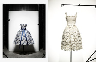 Dior by Christian Dior весналето 1956 весналето 1957.