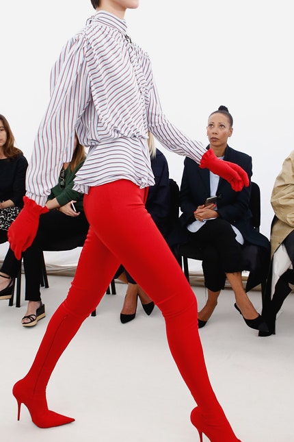Лучшая обувь Недели моды в Париже Louis Vuitton Miu Miu Rochas Balmain Ellery Loewe | Vogue