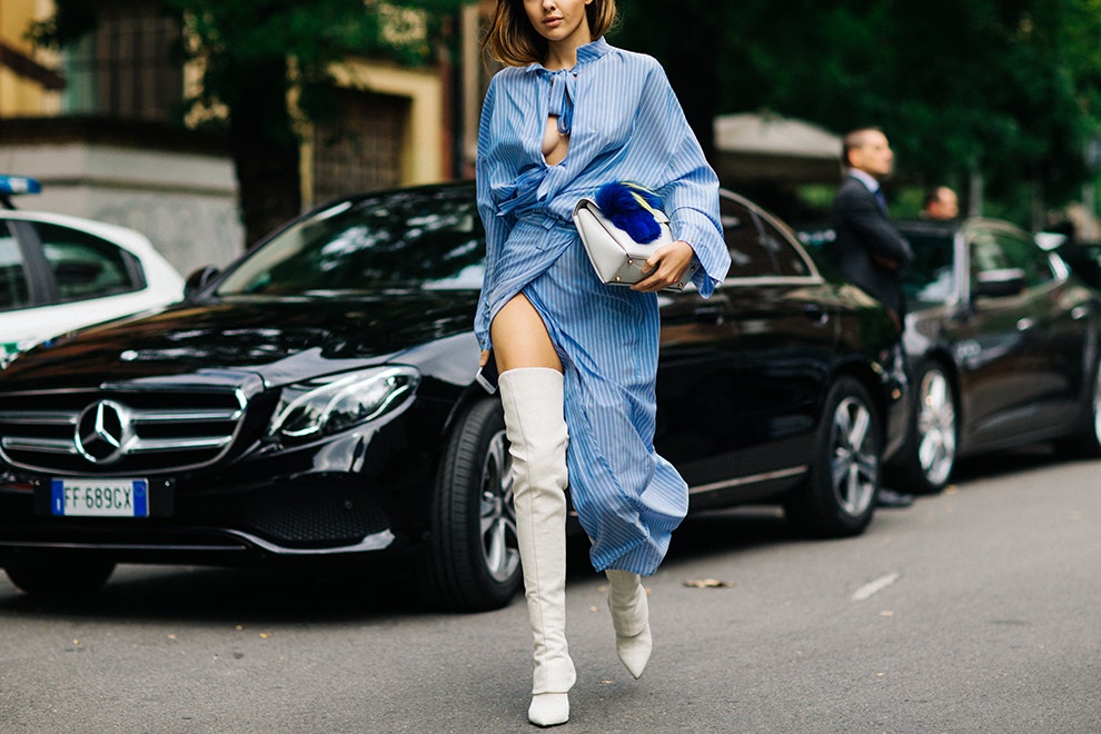 Streetstyle на Неделе моды в Милане. Часть 1