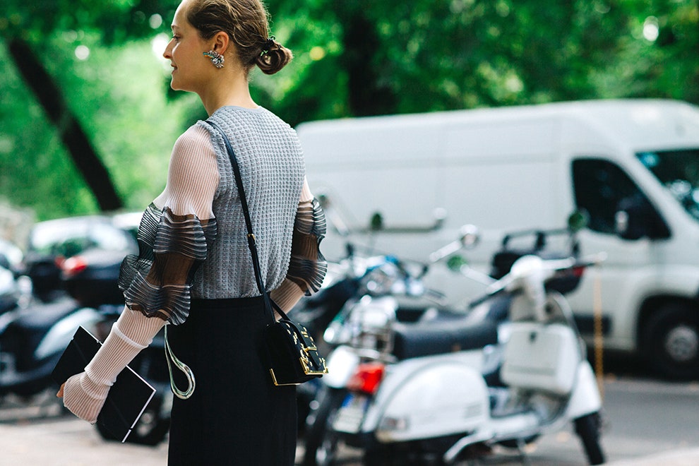 Streetstyle на Неделе моды в Милане. Часть 1