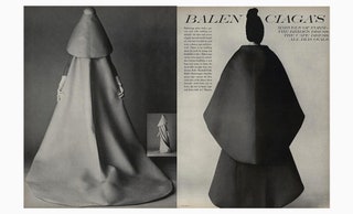 Разворот Vogue 1967 фото Дэвид Бейли.
