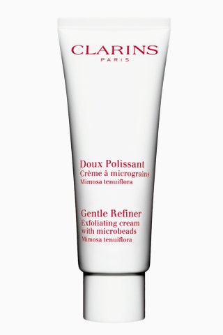 Clarins мягкий разглаживающий мимические морщины кремпилинг — 2150 рублей.