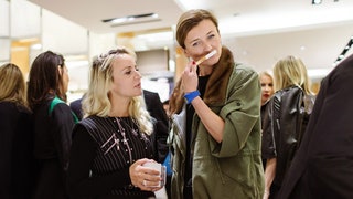 Евгения Лешкова Наталья Водянова и другие на презентации ароматов Louis Vuitton в Москве