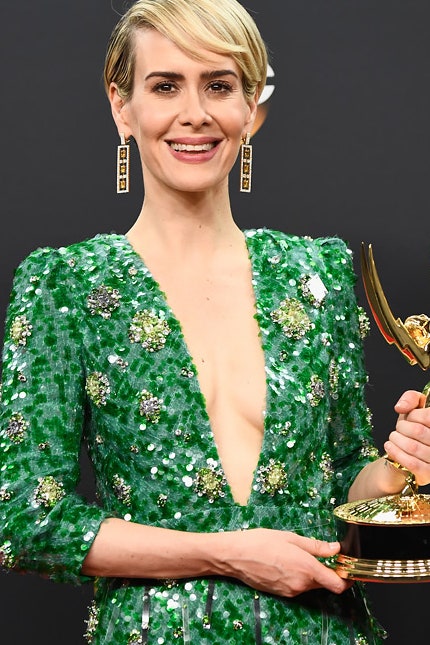Emmy Awards 2016 фото Клэр Дэйнс Сары Полсон Кирстен Данст Робин Райт и других гостей | Vogue