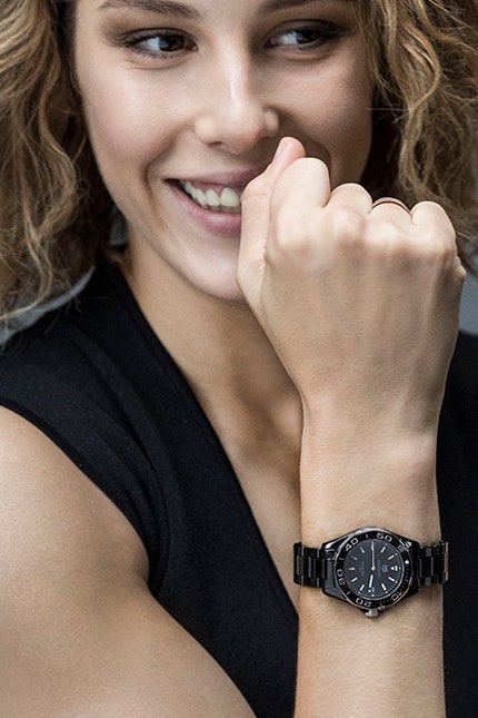 Ирина Горбачева представила часы TAG Heuer Aquaracer Lady | Vogue