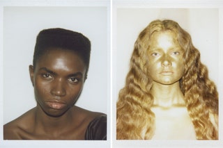 Ванесса Бикрофт 2016. Выставка Vanessa Beecroft Polaroids 1993. 2016.