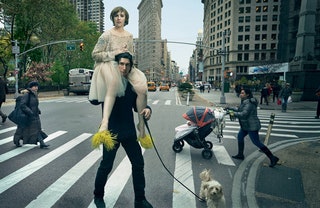 Vogue февраль 2014. Энни Лейбовиц.