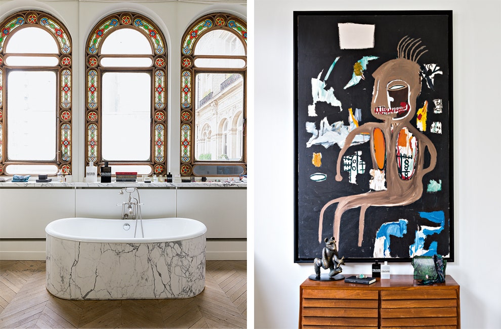 Квартира хозяев Zadig  Voltaire фото интерьеров дома Тьерри Жилье и Сесилии Бонстром | Vogue