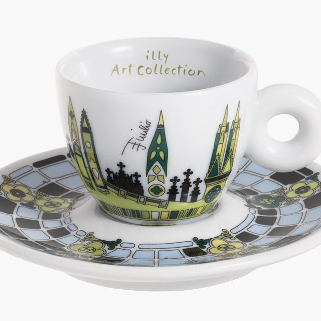 Emilio Pucci создали кофейные чашки для Illy