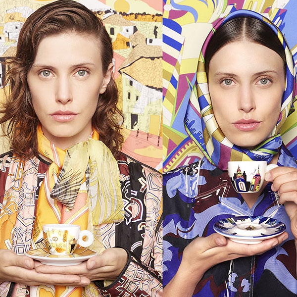 Emilio Pucci создали кофейные чашки для Illy