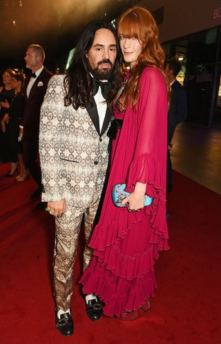 Алессандро Микеле и Флоренс Уэлч в Gucci.
