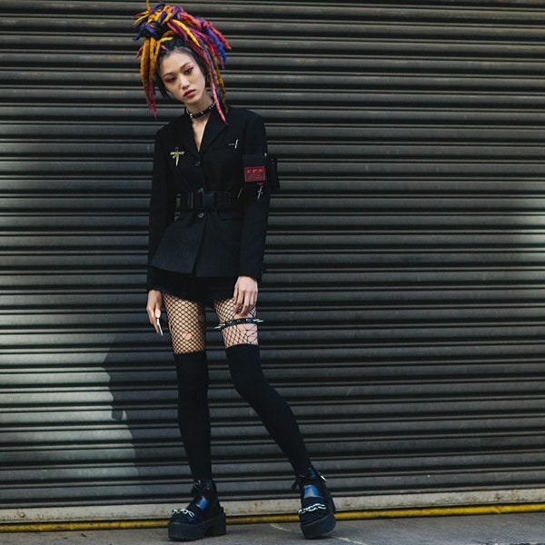 Streetstyle на Неделе моды в Нью-Йорке. Часть 5