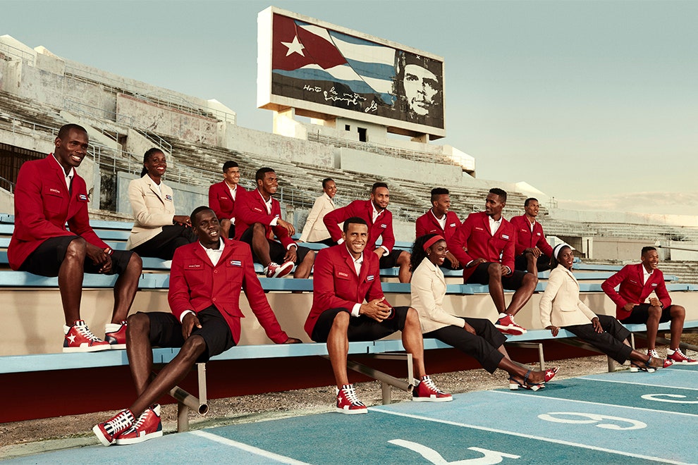 Форма олимпийских сборных от дизайнеров Stella McCartney Lacoste Christian Louboutin | Vogue