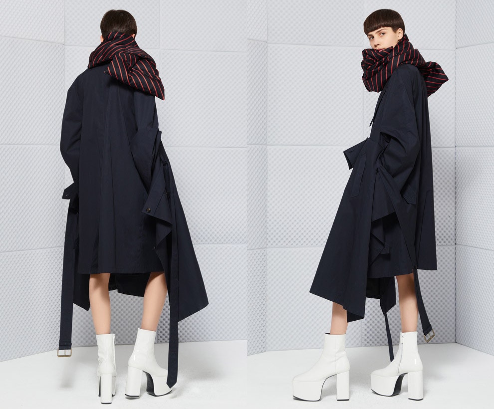Вещь дня плащ Balenciaga
