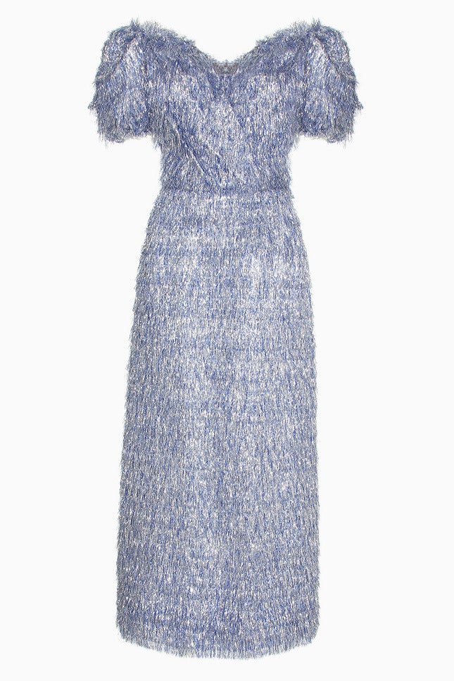 Платье Dolce  Gabbana из осеннезимней коллекции блестящий наряд из «мишуры» | Vogue