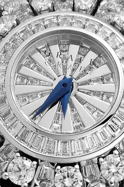 Часы Graff The Peacock Watch с бриллиантами на корпусе и пряжке | Vogue