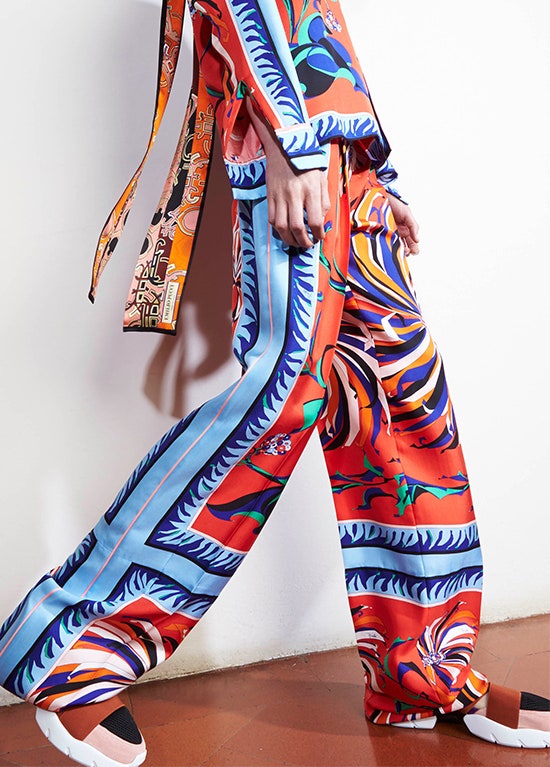 Кроссовки Emilio Pucci с культовыми узорами модного Дома  Monreale и El Borracho | Vogue