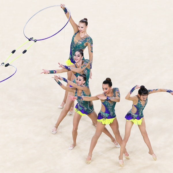 Художественная гимнастика. Костюмы спортсменок в Рио