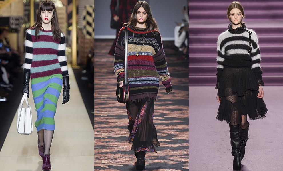Модный трикотаж осени 2016 свитеры и кардиганы Chloe Etro Sportmax в LuisaViaRoma | Vogue