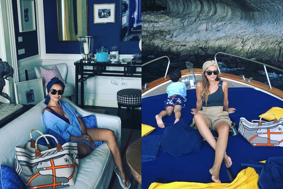 Мирослава Дума на Капри фото на отдыхе с семьей | Vogue