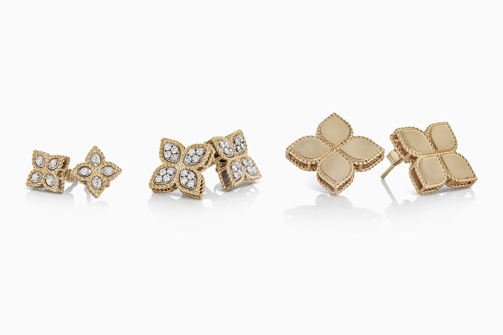 Коллекция Roberto Coin Princessa украшения из золота и бриллиантов с шелковым финишем | Vogue