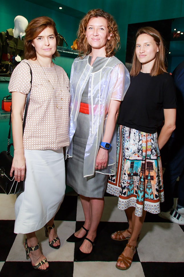 Открытие бутика Prada в ГУМе фото Полины Гагариной Ирины Горбачевой и других гостей | Vogue
