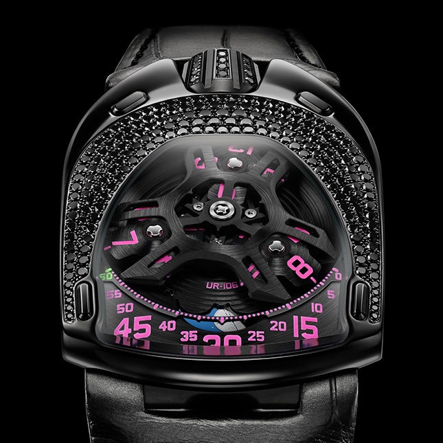 Темная сторона розового лотоса: новые часы Urwerk