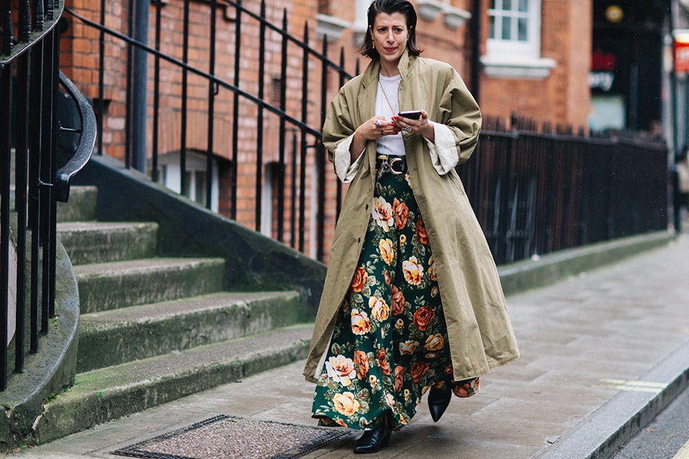 Неделя мужской моды в Лондоне streetstyle фото модниц на улицах столицы Великобритании | Vogue