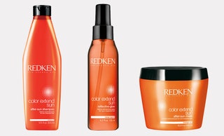 Увлажняющая линия Redken Color Extend Sun шампунь  защитный спрей  маска .