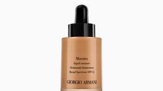 Коллекция Giorgio Armani Maestro Sun жидкий бронзер пудра с эффектом загара и румяна | Vogue