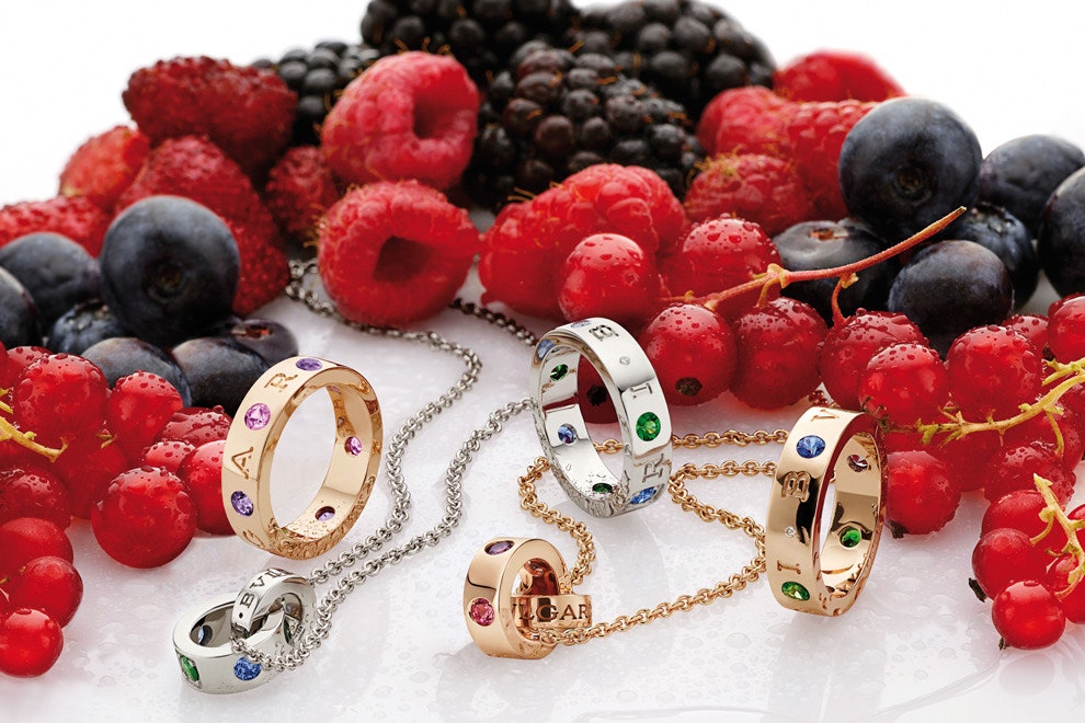 Bvlgari Roman Sorbet коллекция украшений вдохновленная сорбетом и другими сладостями | Vogue