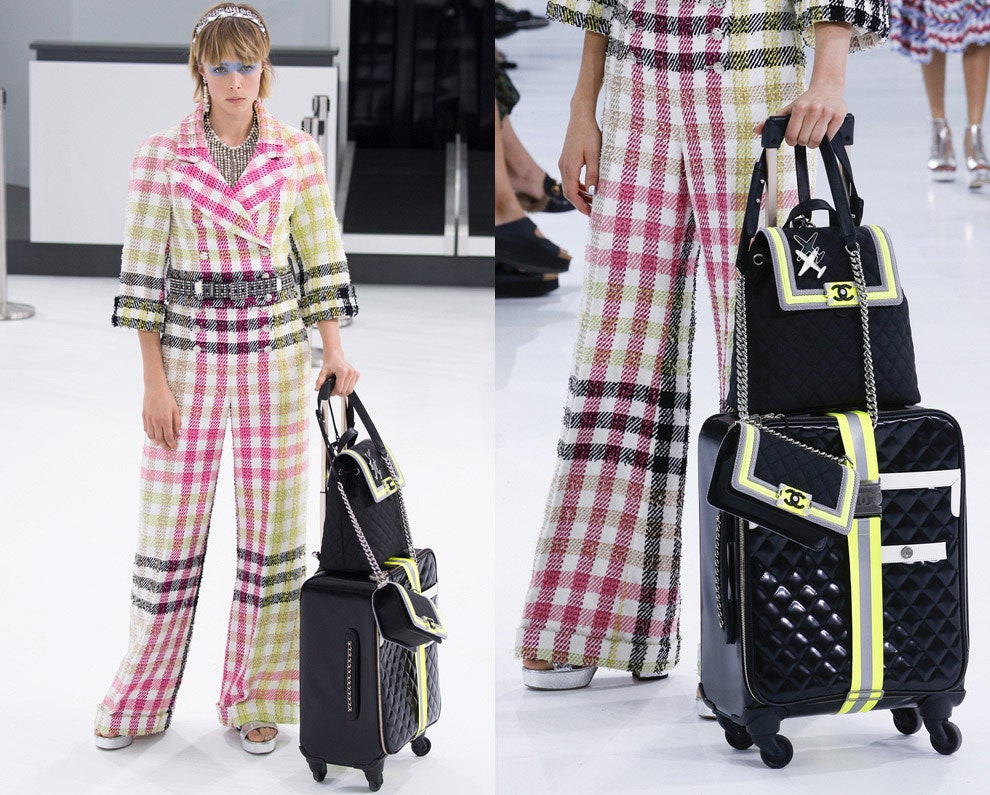 Чемоданы Chanel — лучшие друзья путешествующих девушек