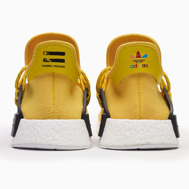 Желтые кроссовки от Фаррелла Уильямса для adidas Originals | Vogue