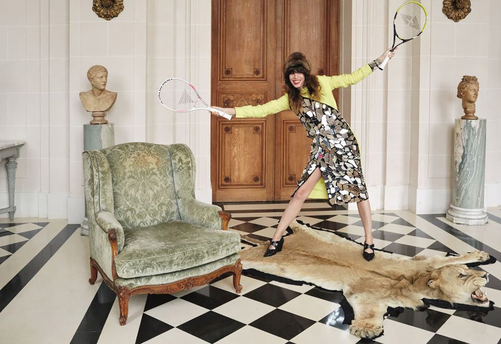 Лу Дуайон в рекламной кампании ЦУМа фото со съемок рекламы | Vogue