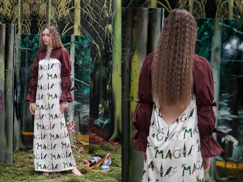 Коллекция Les' Sisters of the woods лукбук марки Леси Парамоновой | Vogue