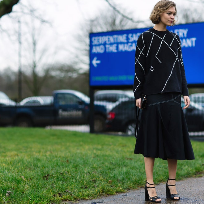 Streetstyle на Неделе моды в Лондоне. Часть 2