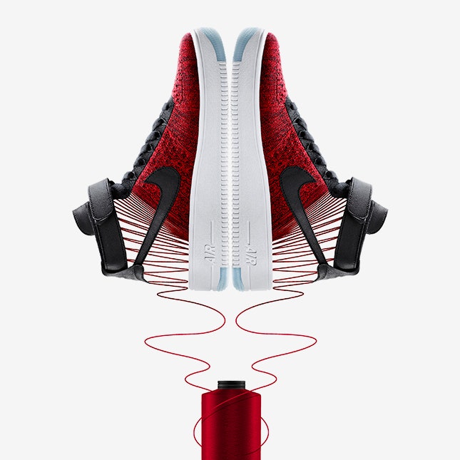 Искусство плетения: новые Nike Air Force 1 Ultra Flyknit
